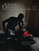 Gems & Gemology, Fall 2014, Vol. 50, No. 3 Gems & Gemology, Fall 2014, Vol. 50, No. 3
