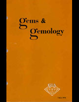 Gems & Gemology, Fall 1976, Vol. 15, No. 7 Gems & Gemology, Fall 1976, Vol. 15, No. 7