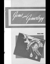 Gems & Gemology, Fall 1966, Vol. 12, No. 3 Gems & Gemology, Fall 1966, Vol. 12, No. 3