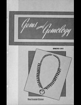 Gems & Gemology, Spring 1953, Vol. 7, No. 9 Gems & Gemology, Spring 1953, Vol. 7, No. 9