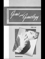 Gems & Gemology, Fall 1961, Vol. 10, No. 7 Gems & Gemology, Fall 1961, Vol. 10, No. 7