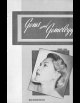 Gems & Gemology, Fall 1954, Vol. 8, No. 3 Gems & Gemology, Fall 1954, Vol. 8, No. 3