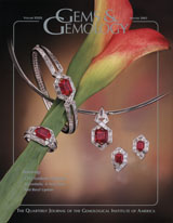 Gems & Gemology, Winter 2003, Volume 39, No. 4 Gems & Gemology, Winter 2003, Volume 39, No. 4