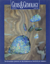 Gems & Gemology, Spring 1993, Vol. 29, No. 1 Gems & Gemology, Spring 1993, Vol. 29, No. 1