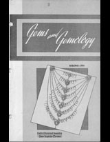 Gems & Gemology, Spring 1950, Vol. 6, No. 9 Gems & Gemology, Spring 1950, Vol. 6, No. 9
