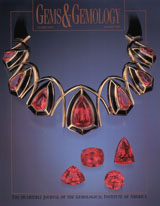 Gems & Gemology, Summer 1997, Vol. 33, No. 2 Gems & Gemology, Summer 1997, Vol. 33, No. 2