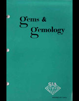 Gems & Gemology, Winter 1977, Vol. 15, No. 12 Gems & Gemology, Winter 1977, Vol. 15, No. 12