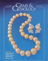 Gems & Gemology, Summer 2001, Volume 37, No. 2 Gems & Gemology, Summer 2001, Volume 37, No. 2