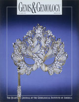 Gems & Gemology, Winter 1991, Vol. 27, No. 4 Gems & Gemology, Winter 1991, Vol. 27, No. 4