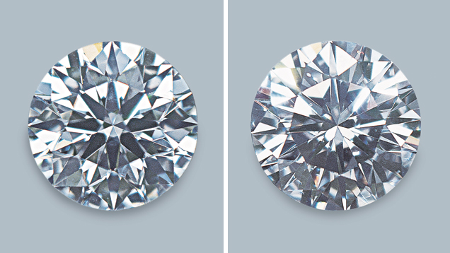 Comparing 2 diamonds Comparing 2 diamonds