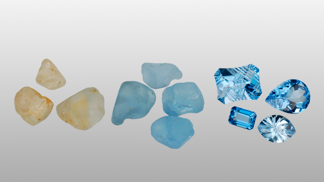 light blue stone types