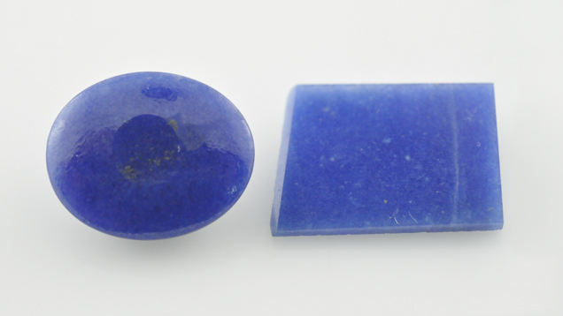 Dumortierite-Quartz Rock Presented as Sapphire | Gems & Gemology