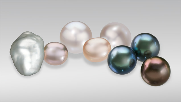 さまざまな真珠の種類と色 | 養殖真珠の4つの主な種類 | GIA