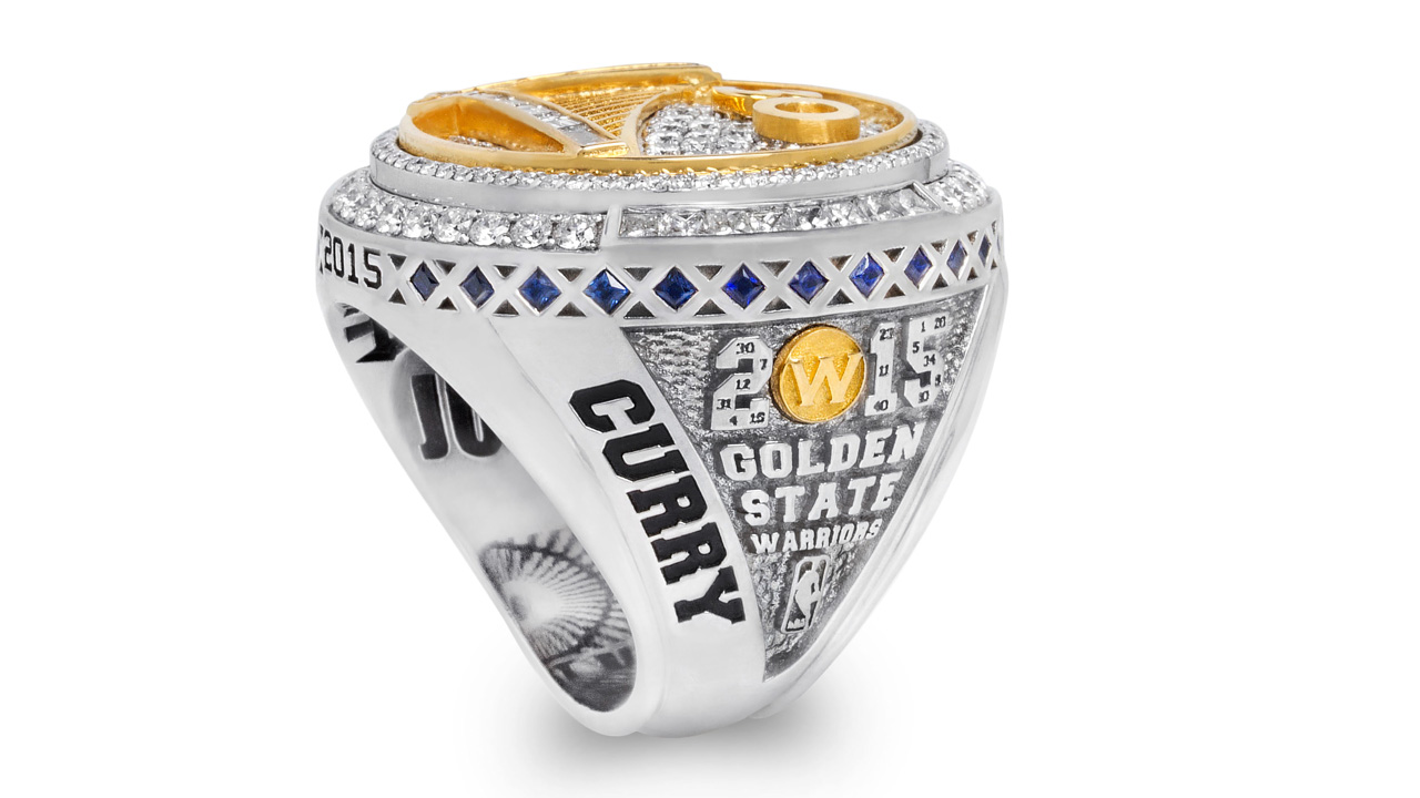 Steph Curry Golden State Warriors 4 Time Nba World Champion Rings