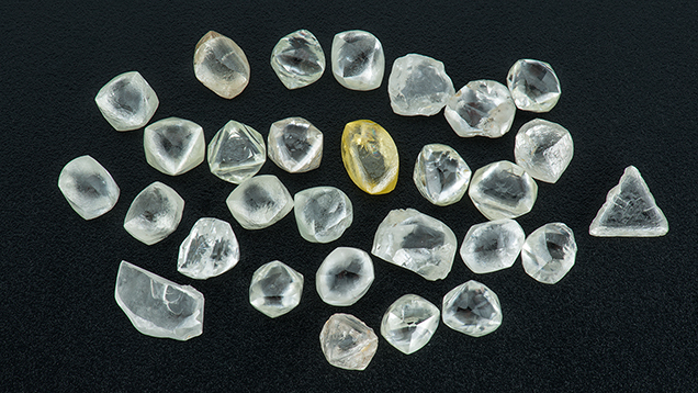 A scattering of rough diamonds