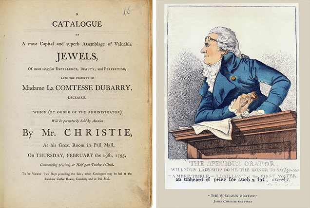 Christie’s 1795 auction of Madame du Barry’s jewels