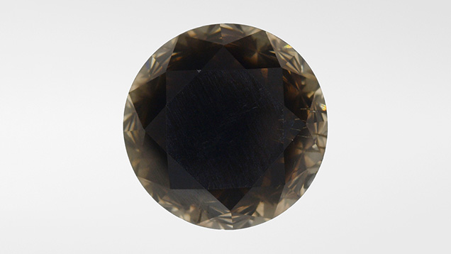 Diamond within black diamond