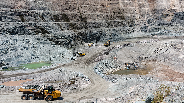 Zambia’s Kagem emerald mine.