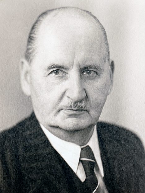 Richard Nacken in 1954, at age 70