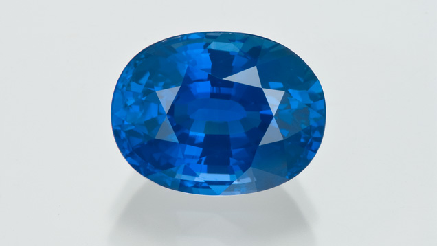 11.16 ct blue sapphire