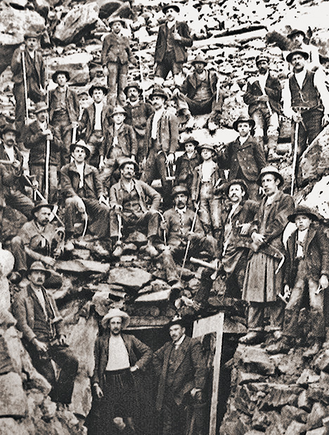 Miners at Habachtal, late nineteenth and early twentieth centuries