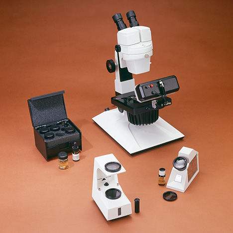 Figure 3. Standard testing equipment produced or distributed by GIA during the 1980s and 1990s.