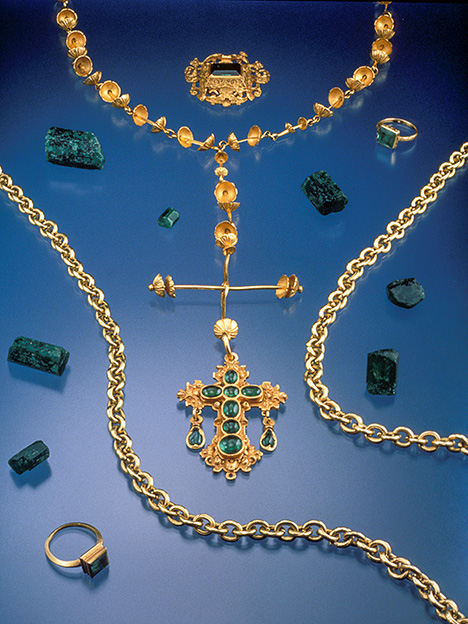 Colombian emeralds and jewelry from the New World