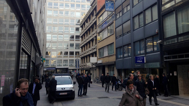 Antwerp’s main diamond trading street, Hoveniersstraat